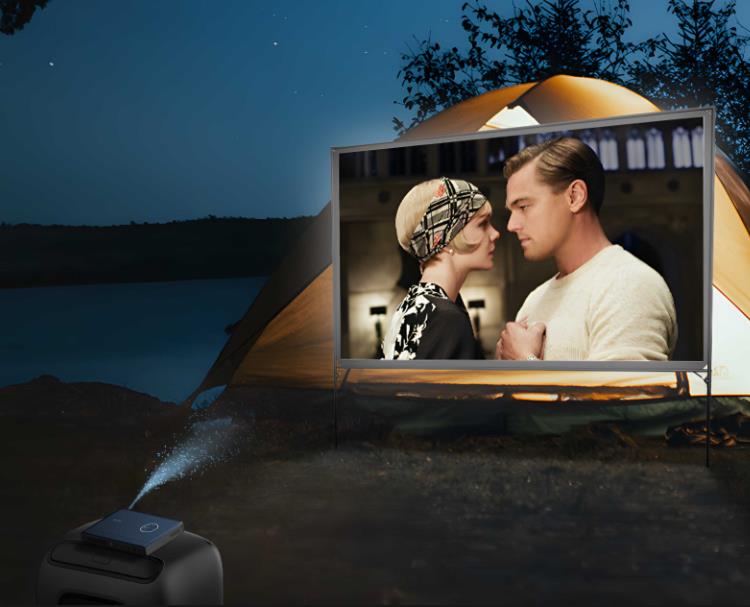 den bästa campingprojektorn